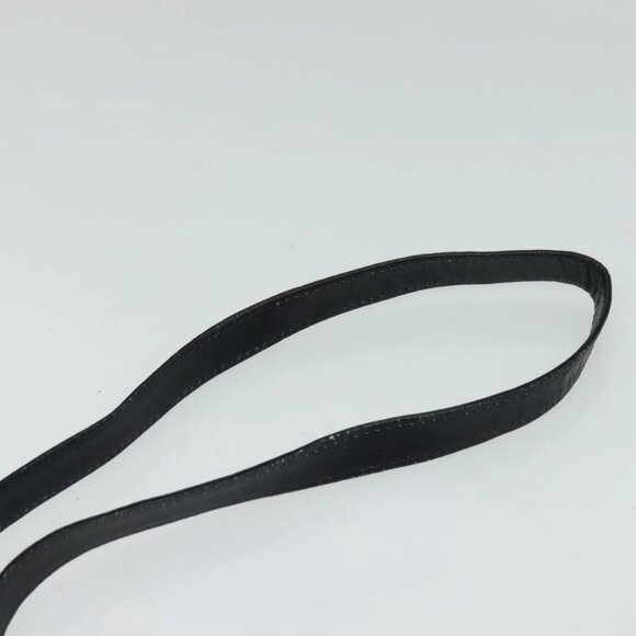 Christian Dior Trotter Canvas Shoulder Bag Navy Gold Auth 123224 - Picture 9 of 16